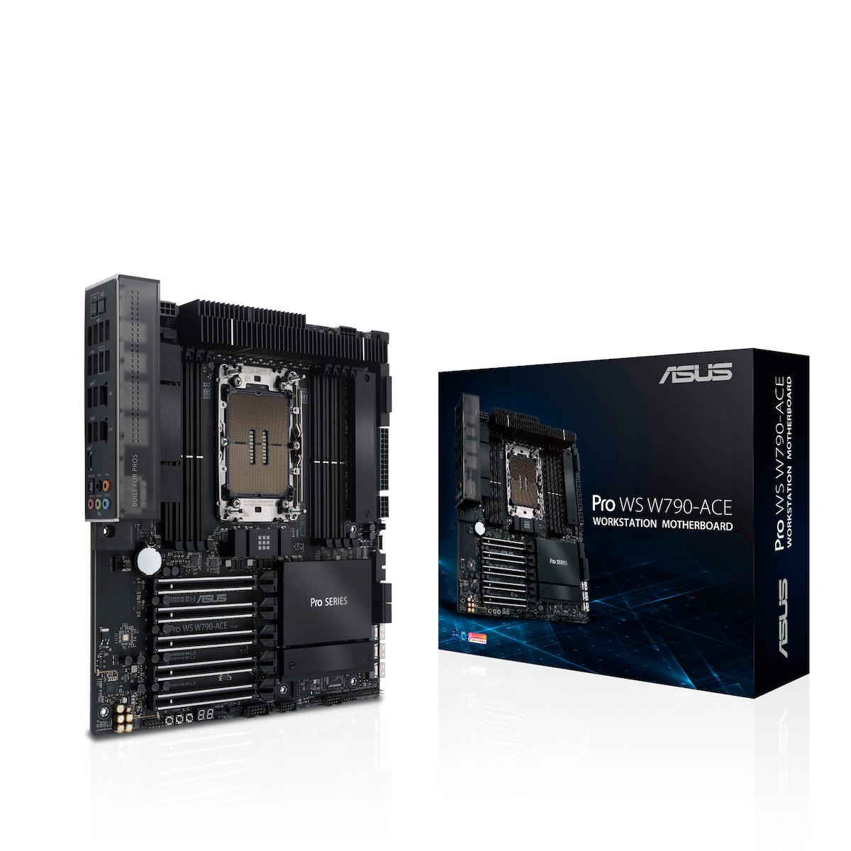 ASUS Pro WS W790-ACE Workstation Mainboard Sockel Intel LGA 4677 Image