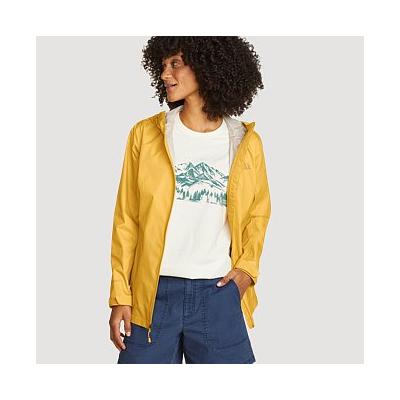 Eddie Bauer Plus Size Women's RipPac Pro Waterproof Waterproof Rain Jacket - Dijon - Size 2X