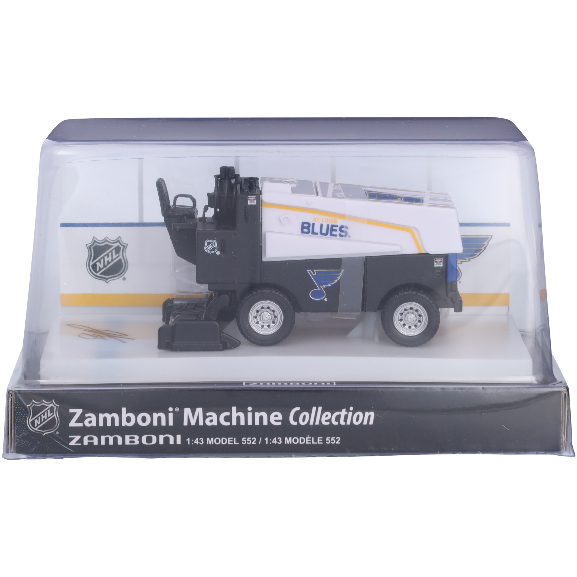 Jordan Kyrou St. Louis Blues signiert 1:43 Druckguss Zamboni Image