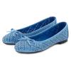 Ballerina LASCANA, Damen, Gr. 43, blau (königsblau), Obermaterial: 100% Lederimitat. Futter: 100% Lederimitat. Decksohle: 100% Lederimitat. Laufsohle: 100% Synthetik, unifarben, modisch, Schuhe, Freizeitschuh, Slipper, Halbschuh mit kleinen Cut-Outs...