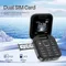 BUDI i17 Mini Doppia SIM Card Fold Telefono Mobile Video FM Piccola Radio Box Cellulari Lettore