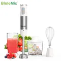 BioloMix 1000W Frullatore a immersione 4 in 1 Frullatore a immersione Tritacarne per verdure Frusta tritatutto da 500 ml Tazza per frullato da 600 ml