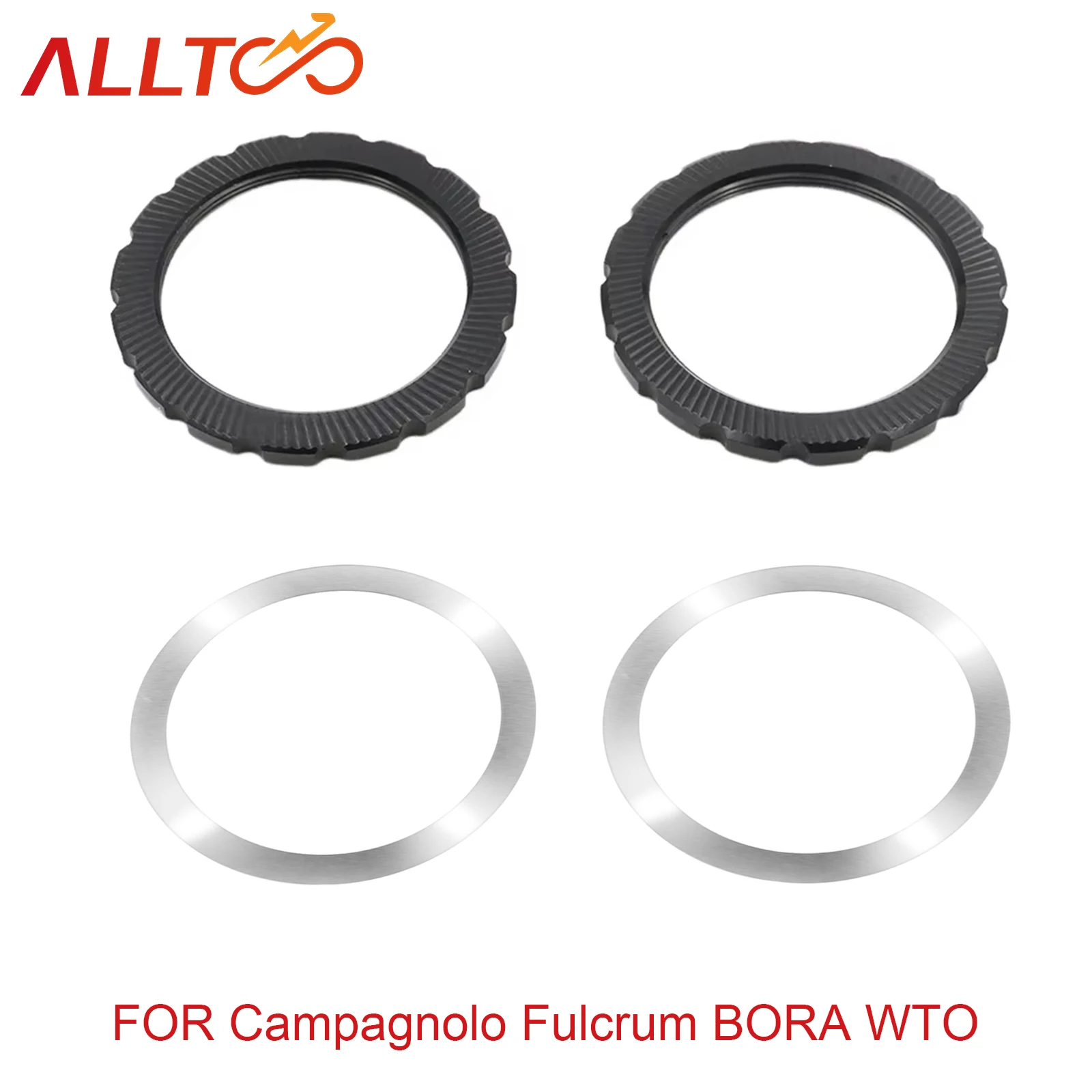 Fahrradteil FÜR Campagnolo Drehpunkt BORA WTO Centerlock Scheibenbremsscheibe Sicherungsring Sicherungsring für AFS Scheibenbremsen: M1-101B Image