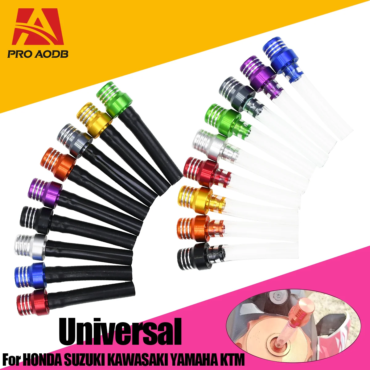 Motorrad Universal CNC Kraftstoff Tank Luft Gas Kappe Öl Vent Für KTM SX SXF EXC EXC-F XC XCF XCW XCF-W CRF YZ YZF WR KX KXF NC250 BSE Image