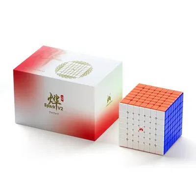 QiYi XMD Spark V2 7X7 Core Magnetische Zauberwürfel Lernspielzeug Geburtstag Weihnachtsgeschenke für Image