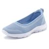 Sneaker Ballerinas LASCANA, Damen, Gr. 43, blau (hellblau), Obermaterial: 100% Textilmaterial. Futter: 100% Textilmaterial. Decksohle: 100% Textilmaterial. Laufsohle: 100% Synthetik, unifarben, sportlich, Schuhe Ballerina, ultraleichter Slipper,...