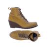 Ecco Damen Stiefelette, Gr. 40, gelb, Leder