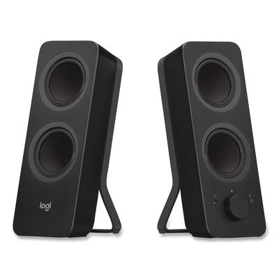 Logitech Z207 Computer Speakers, Bluetooth/3.5 mm Jack, Black (LOG2791667) Each Logitech®