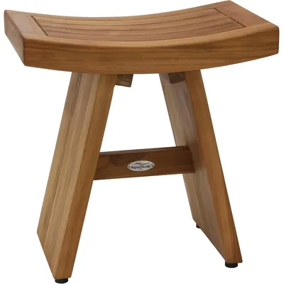 The Original 18" Asia Teak Shower Bench 12"D x 18"W x 18"H