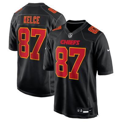 Kansas City Chiefs Nike Fashion Super Bowl 2024 Trikot - Schwarz - Travis Kelce - Herren Image