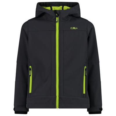 CMP - Boy's Jacket Fix Hood Softshell - Softshelljacke Gr 98 schwarz Image