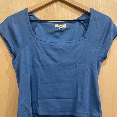 Brandy Melville Tops | Baby T Shirt Pack | Color: Blue/Gray | Size: S