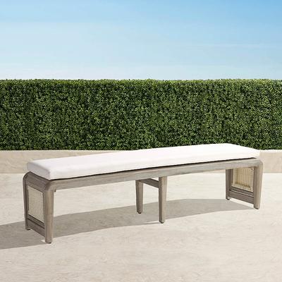 Palmetto Dining Bench Cushion - Standard, Rain Brick - Frontgate