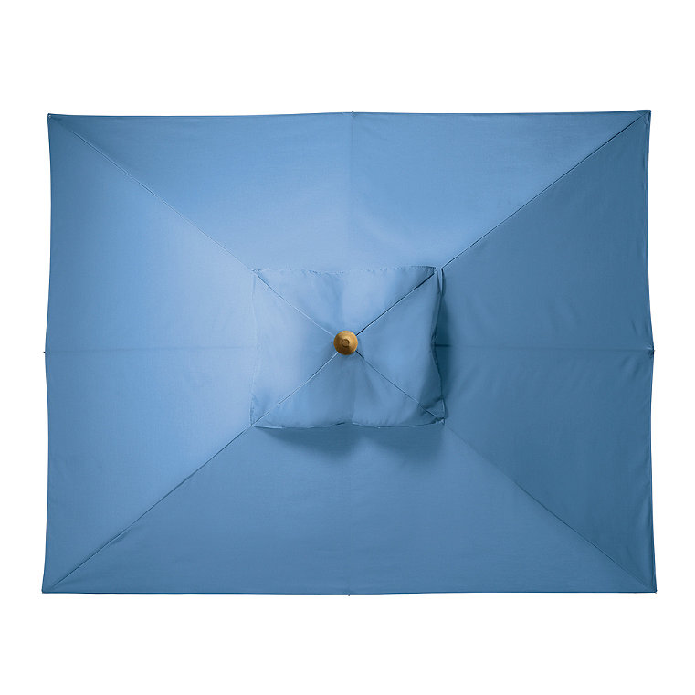 Replacement Canopy for 8' x 10' Rectangular Market Umbrella - Sailcloth Aruba - Frontgate