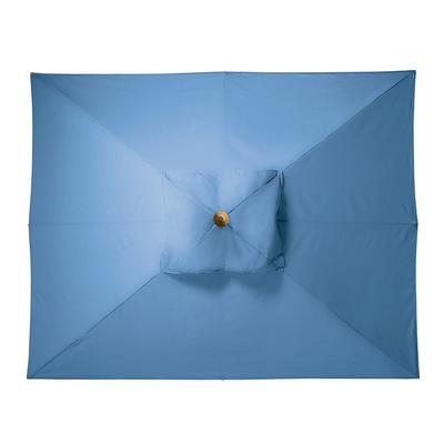 Replacement Canopy for 8' x 10' Rectangular Market Umbrella - Sailcloth Air Blue - Frontgate