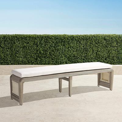 Palmetto Dining Bench Cushion - Sunbrella Rain, Rain Marsala - Frontgate