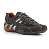 Sneaker GEOX "Snake", Herren, Gr. 48, grau (dunkelgrau), Veloursleder, Textil, sportlich, Schuhe, Freizeitschuh, Schnürschuh mit Geox Spezial Membran