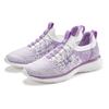 Sneaker LASCANA, Damen, Gr. 40, lila, Obermaterial: 100% Textilmaterial. Futter: 100% Textilmaterial. Decksohle: 100% Textilmaterial. Laufsohle: 100% Synthetik, unifarben mit Farbeinsatz, sportlich, Schuhe Slip-on-Sneaker, Slipper, Halbschuh, bequem...