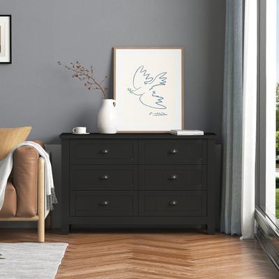 Versatile Wooden Cabinet for Multiple Rooms, Offering Ample Storage and Retro Charm