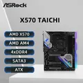 ASRock X570 TAICHI Supporto scheda madre 5500 5600X 5700X3D 5800X3D CPU 4xDDR4 3200 MHz 128 GB NVME M.2 HDMI ATX AMD AM4 Scheda madre