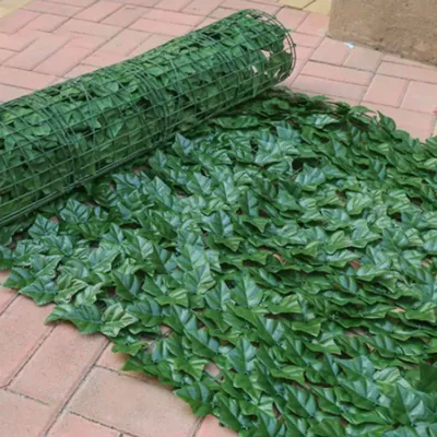 Artifical Ivy Privacy Fence Screen Hedges Fence and Faux Ivy Vine Leaf for Indoor Outdoor Privacy Protected and Garden