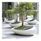 Garden Fiberglass Lounge Chair with Tree and Seat Decorative Outdoor Tree Basin, Nursery for Home and Shopping Mall
