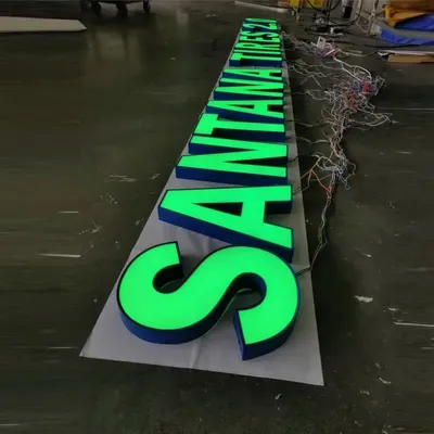 Benutzerdefinierte Outdoor-Acryl-LED-Buchstaben Shop-Schilder LED-Kanalbuchstaben für Auto Store Image