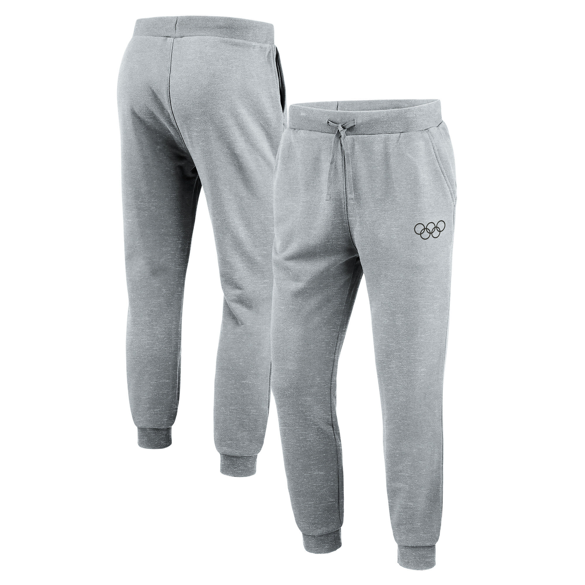 Jogginghose mit Primärlogo von The Olympic Collection – Grau Image