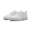 Golfschuh PUMA "Avant 2 Golfschuhe Damen", Gr. 38, weiß ash gray feather, Obermaterial: Textil, Synthetik, Kuhleder; Futter: Textil, Synthetik; Innensohle: Textil; Laufsohle: Gummi, Schuhe