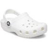 Clog CROCS "Classic Clog K", Kinder, Gr. 25, weiß, Croslite, unifarben, sportlich, Schuhe, Hausschuh, Schlappen, Sandale mit Fersenriemen