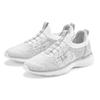 Sneaker LASCANA, Damen, Gr. 44, grau, Obermaterial: 100% Textilmaterial. Futter: 100% Textilmaterial. Decksohle: 100% Textilmaterial. Laufsohle: 100% Synthetik, unifarben mit Farbeinsatz, sportlich, Schuhe Slip-on-Sneaker, Slipper, Halbschuh, bequem...