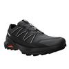 Trailrunningschuh SALOMON "SPEEDCROSS PEAK", Gr. 49, schwarz, schwarz, glacier gray, Synthetik, Textil, sportlich, Schuhe, wasserdicht