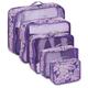 Sanrio's Hello Kitty Packing Cubes - 5 Piece Packing Cube Bags - Travel Essentials - Suitcase Luggage Organizer Set - Hello Kitty and Friends, My Melody, Kerromi, Kerropi, Badtz-Maru (Kerromi)