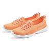 Sneaker LASCANA, Damen, Gr. 42, orange (hellorange), Obermaterial: 100% Textilmaterial. Futter: 100% Textilmaterial. Decksohle: 100% Textilmaterial. Laufsohle: 100% Synthetik, unifarben, sportlich, Schuhe, Slipper, Halbschuh, zum Reinschlüpfen,...
