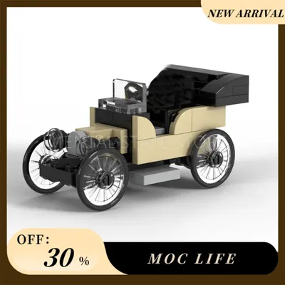NEUE 49PCS Angepasst MOC Tan auto Bausteine Technologie Ziegel DIY Kreative Montage Bildung Image