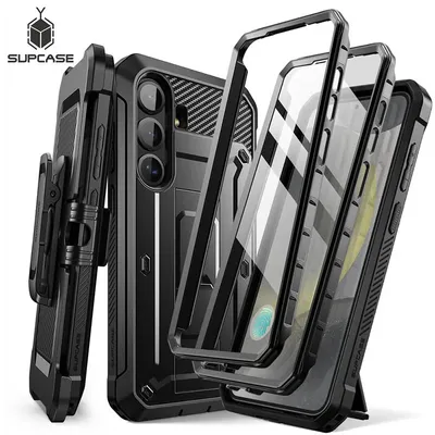 SUPCASE For Samsung Galaxy S25 Case 6.2" UB Pro Military-Grade Protection Rugged Phone Case with Built-in Screen Protector