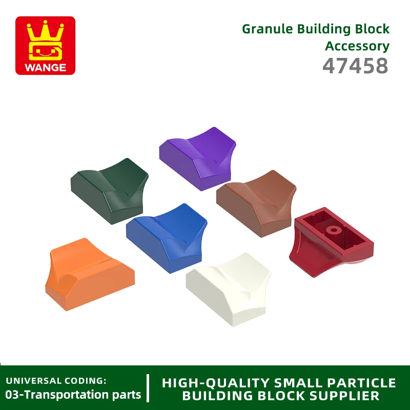 Wange232pcs/lot47485unilateral perforierter Baustein moc Farb zubehör kompatibel mit Ziegel DIY Kinderspiel zeug Geschenk box Image