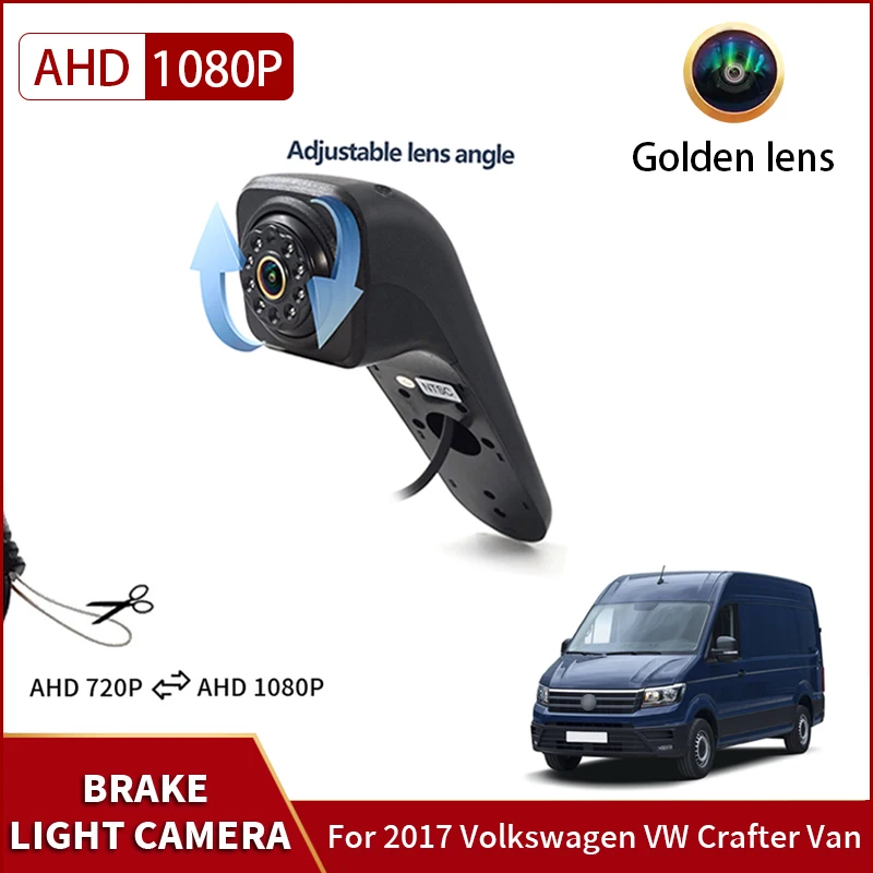 Ahd 1080p Auto Bremslicht Rückfahr kamera für Volkswagen VW Crafter Van wasserdichte Nachtsicht-Rückfahr kamera Image