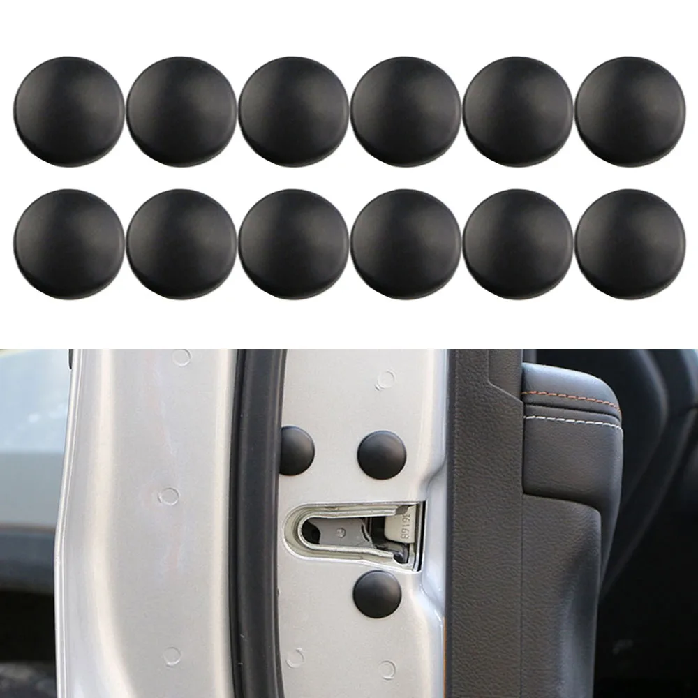 Für Ford Kuga Escape 2013-2019 Türschloss Schraube Schutz Aufkleber Abdeckung Tür Scerws Cap Trim Schutz Muttern Zubehör Image