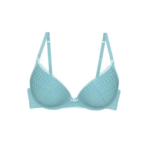 Triumph Push-Up BH Damen blau, 70E