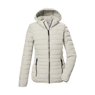 Steppjacke "GS 65 WMN QLTD JCKT", Damen, Gr. 44, grau (stein), Oberstoff: 100% Polyester, Futter: 100% Polyester (recycelt), Wattierung: 100% Polyester, G.I.G.A. DX BY KILLTEC, sportlich, Jacken, Leichte Steppjacke: wasserabweisend, winddicht,... Image