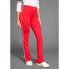Jazzpants KANGAROOS, Damen, Gr. 46, N-Gr, rot (rot, weiß), Jersey, Obermaterial: 95% Baumwolle, 5% Elasthan, unifarben, unifarben mit Farbeinsatz, casual, bequem lang, Hosen, mit kontrastfarbenem Piping - NEUE KOLLEKTION