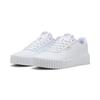 Sneaker PUMA "CARINA 3.0", Gr. 38,5, weiß (puma weiß, puma gold), sportlich, Schuhe