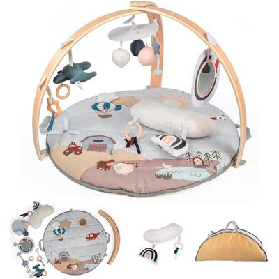 Spielbogen BABYGO "Bianca World", blau (sky), Spielbögen, Kinder, Polyester, 3D-Activity-Spielmatte Image