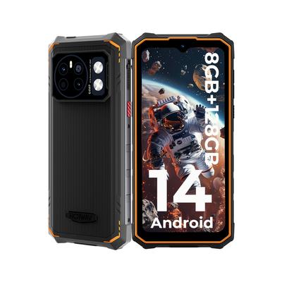 "TEMU Hotwav Cyber 13 Rugged Smartphones 8gb+128gb(up To 16gb +up To 1tb Tf Rom) 14 Unlocked Cell Phone 6, 6" Hd+ +16mp Camera 10800mah Battery Cell Phone 4g/wi-fi/nfc/otg/gps/nfc, Black Color"