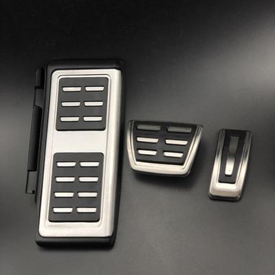 TEMU Stainless Pedals For Octavia Rapid Superb 2017-2020 Lhd, At Mt Vehicle Pedal Pad Covers Image