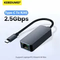 2500Mbps USB 3.0 Tipo-C a scheda di rete RJ45 Adattatore 2.5G Convertitore Gigabit Ethernet Lan Hub