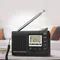 Radio portatile Radio Altoparlante stereo VBESTLIFE Radio portatili Ricevitore FM/MW/SW con sveglia