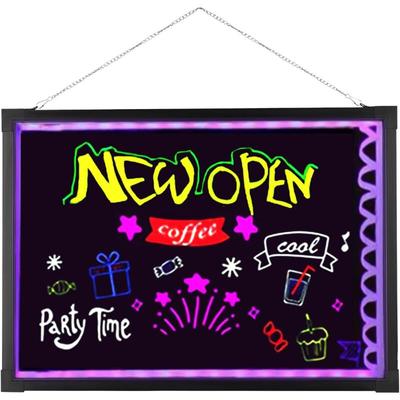 Gojoy - led Schreibtafel Zeichenbrett Bildschirm 50cm x 70cm Leuchtende Werbetafel Mit Image