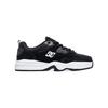 Sneaker DC SHOES "DC Ascend", Gr. 14(48,5), schwarz-weiß (schwarz, weiß), Obermaterial: Leder (Kuh) / Futter: Textil / Außensohle: Gummi, Schuhe